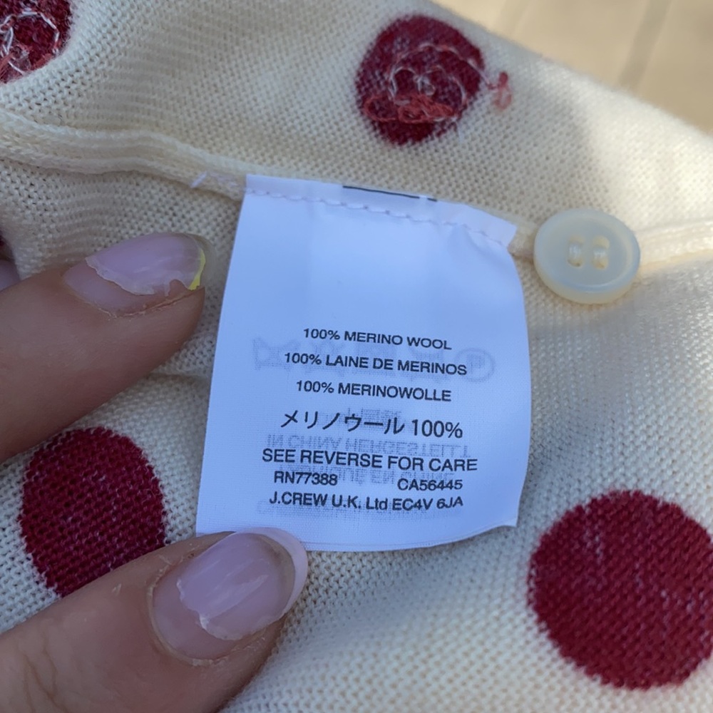 J.Crew Merino Wool Cardigan - Picture 5 of 6